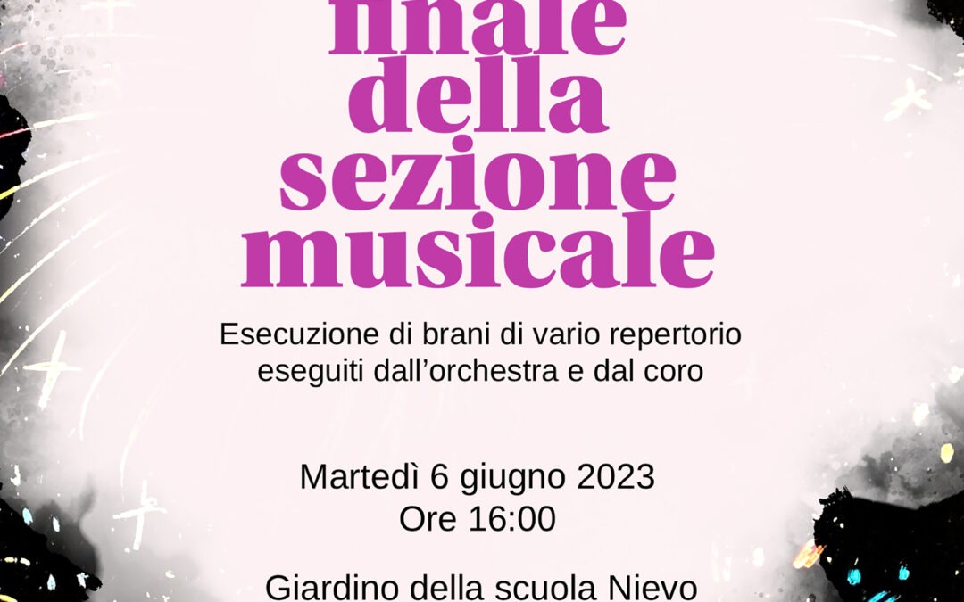 CONCERTO DI FINE ANNO