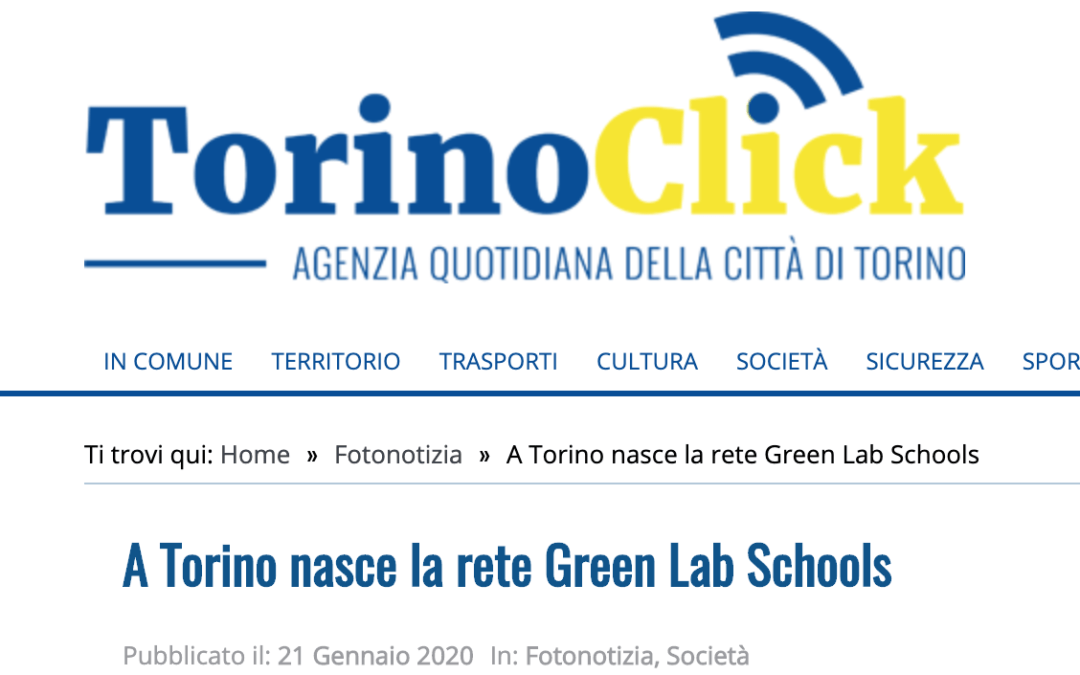 A Torino nasce la rete Green Lab Schools