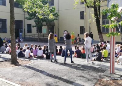 SBAM: presentazione in cortile primaria